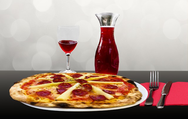 pizza e vino